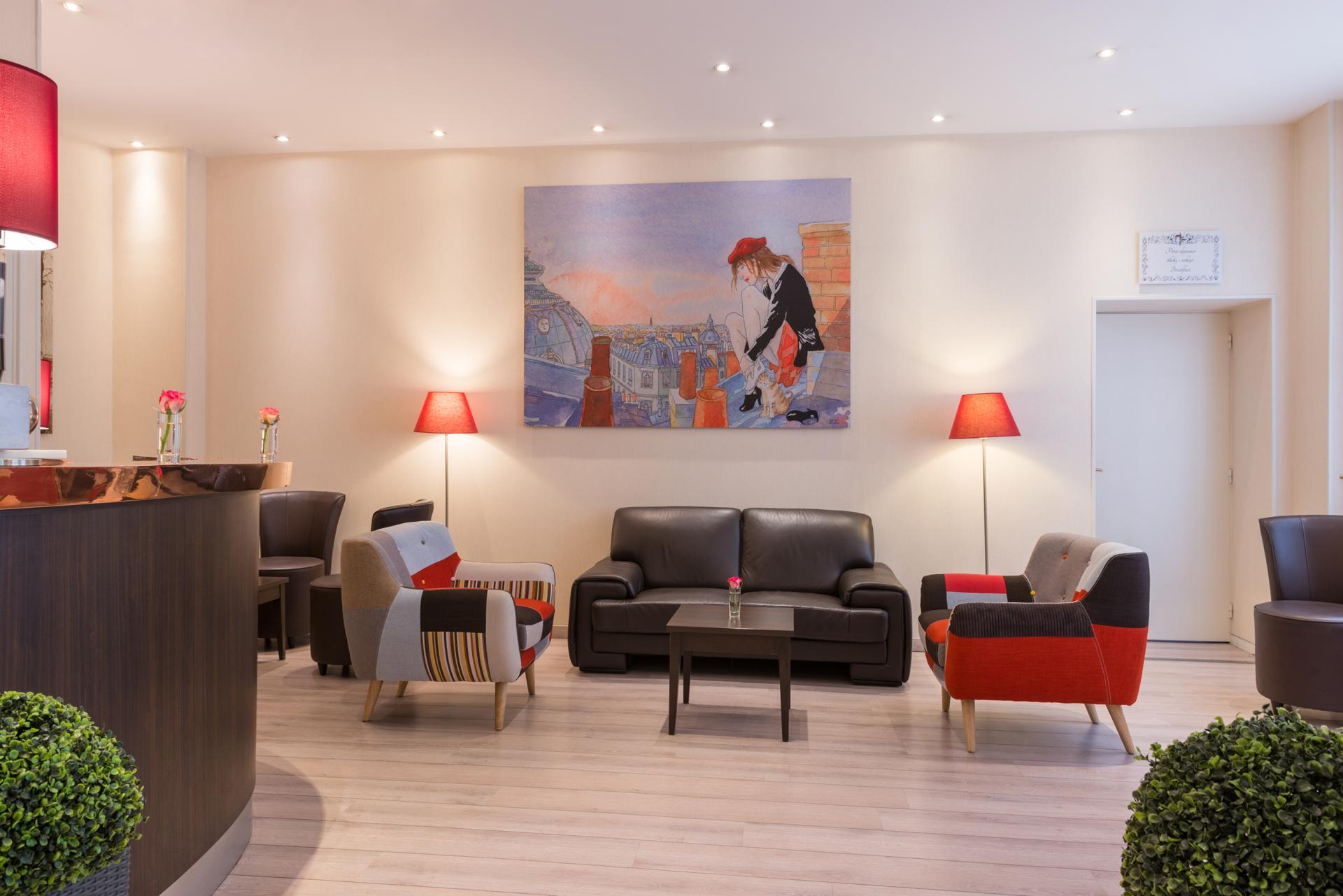 Ouest Hotel - Réception